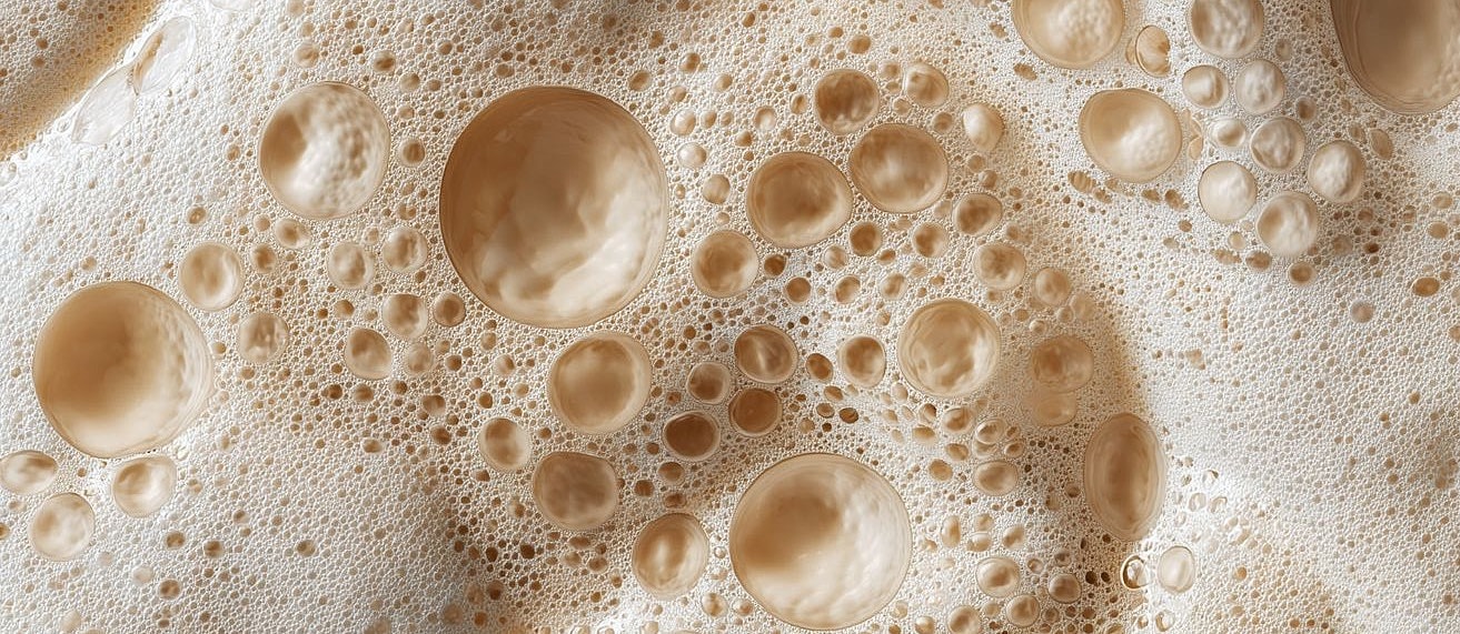 Woman with closed eyes and serene expression.